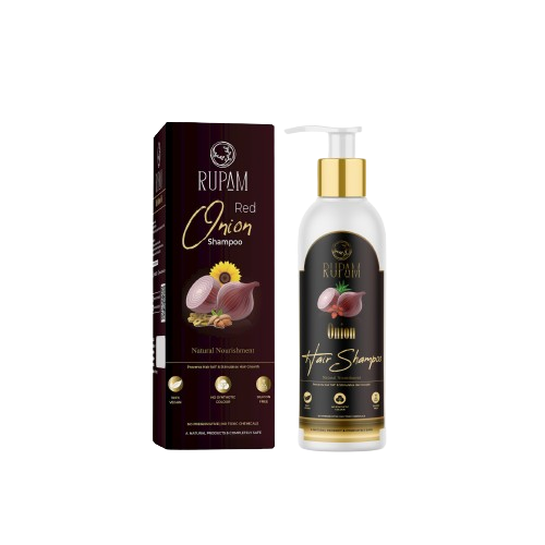 Rupam Red Onion Hair Shampoo White Female 200ML